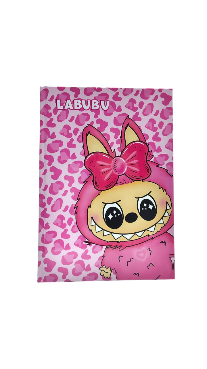 Блокнот А5 Qazaq Бренд Labubu арт.tr1653 леопардовый принт Блокнот А5 Qazaq Бренд Labubu арт.tr1653 леопардовый принт