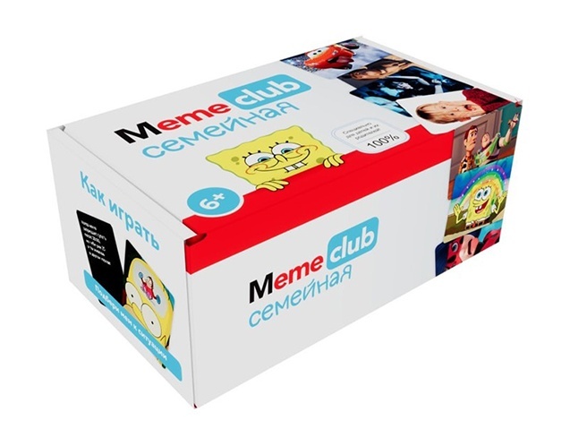 Игра карточная Memeclub арт.0163r-6 Игра карточная Memeclub арт.0163r-6
