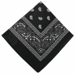 Бандана платок арт.tr431 черный 500тг