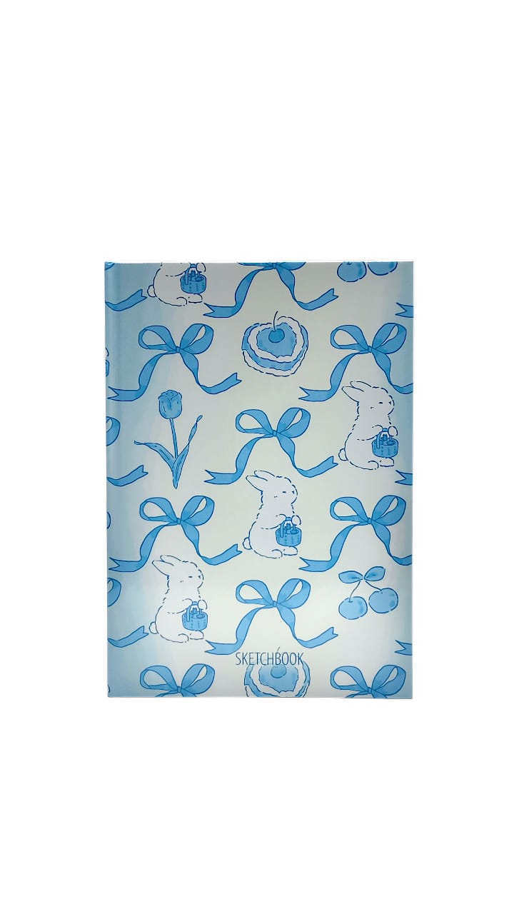 Скетчбук Qazaq Бренд в твердом переплете Бантики арт.tr322 Скетчбук Qazaq Бренд в твердом переплете Бантики арт.tr322