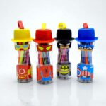 Фломастеры в тубе Мстители 12шт арт.989-12 ассорти