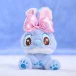 Брелок мягкий Стич с бантиком арт.tr2584 голубой