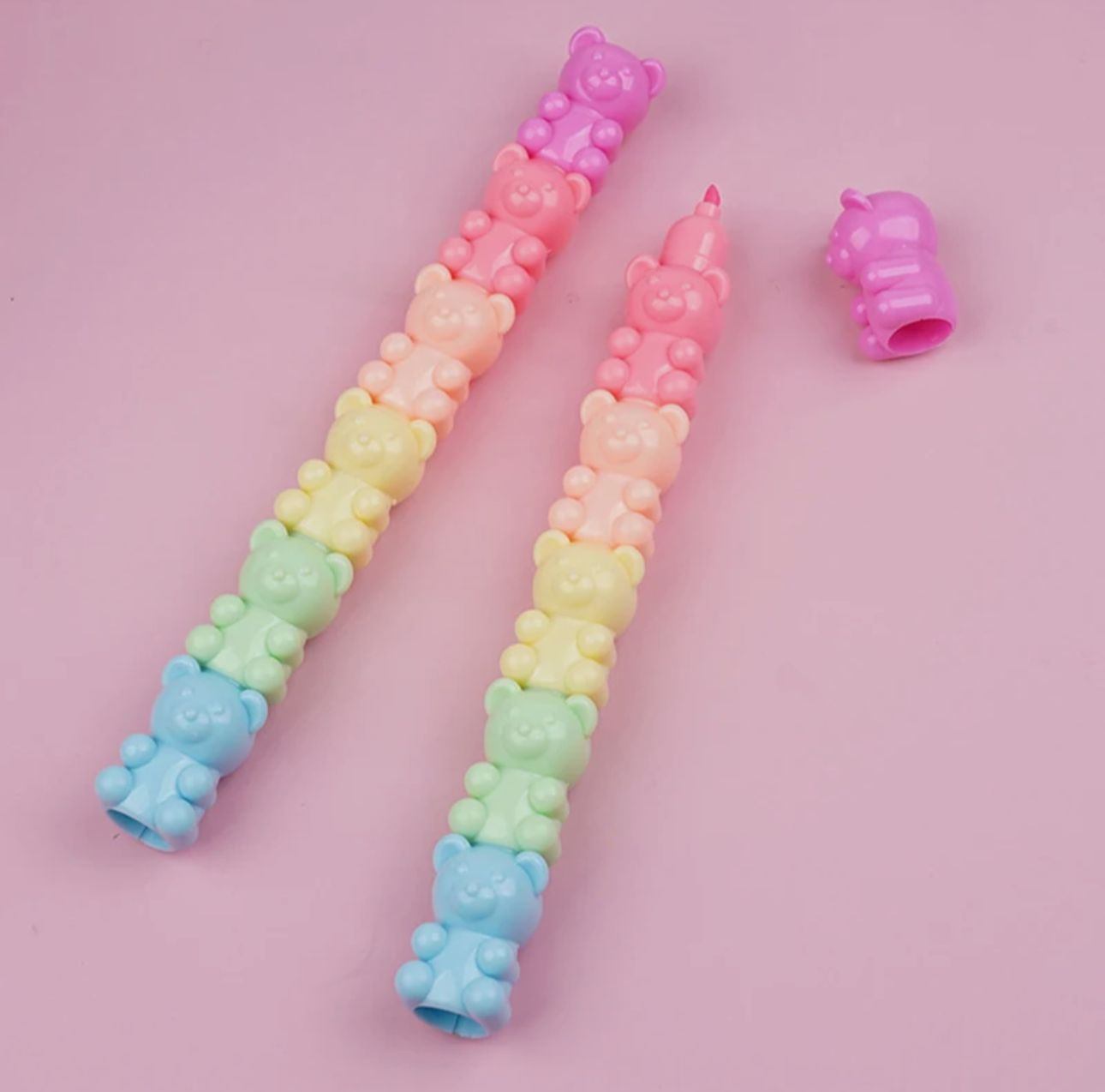 Текстовыделители Мишки 5цв арт.MD-093 Текстовыделители Мишки 5цв арт.MD-093