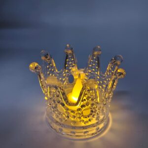 Свеча электронная Корона 6см арт.tr2558 600тг