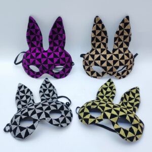 Маска карнавальная Заяц блеск арт.tr2865 1000тг