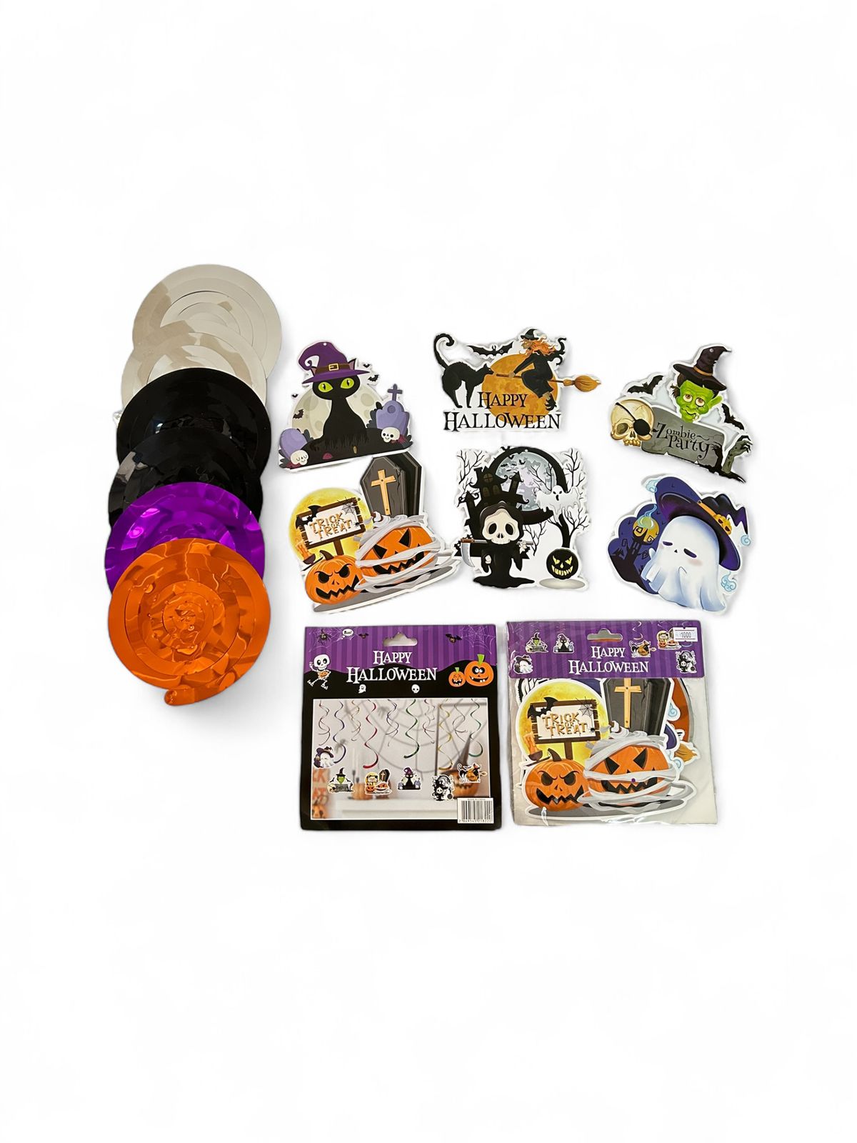 Растяжка-спираль Хэллоуин уп 6шт арт.tr3155 Растяжка-спираль Хэллоуин уп 6шт арт.tr3155