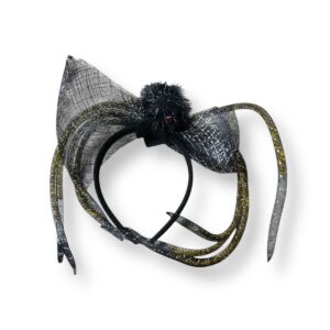 Ободок паук арт.tr3127 черно-золотой