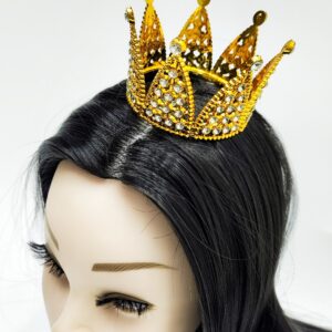 Корона пластик 7,5*5,5см арт.tr716 золото