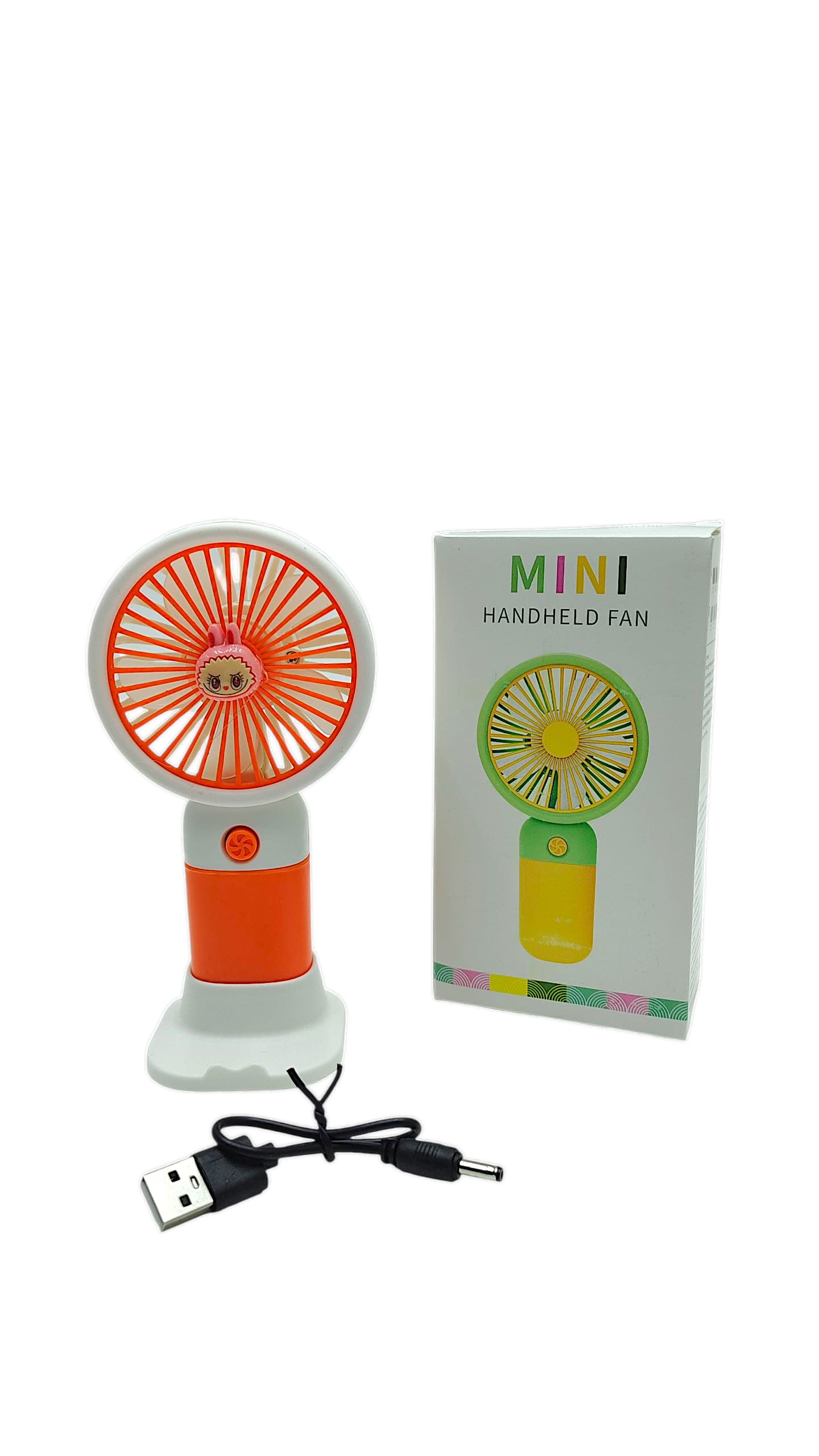 Вентилятор Лабубу арт.tr1676 оранжевый Вентилятор Лабубу арт.tr1676 оранжевый