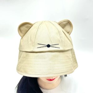 Панама с ушками арт.tr348 бежевая