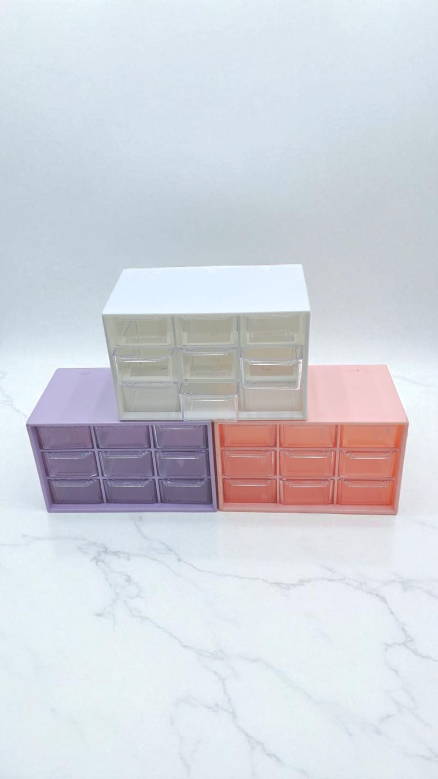 Органайзер 9 ящиков 18*12*9.5 арт.tr2336 ассорти Органайзер 9 ящиков 18*12*9.5 арт.tr2336 ассорти