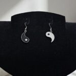 Серьги Инь Янь арт.tr2194 серебро