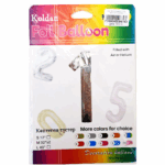 Шар фольга цифра 1 32д арт.tr1271 серебро