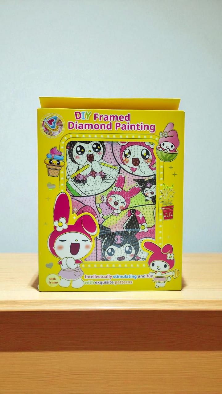 Картина стразами 23*18см арт.xdb-06 Куроми и Мелоди Картина стразами 23*18см арт.xdb-06 Куроми и Мелоди