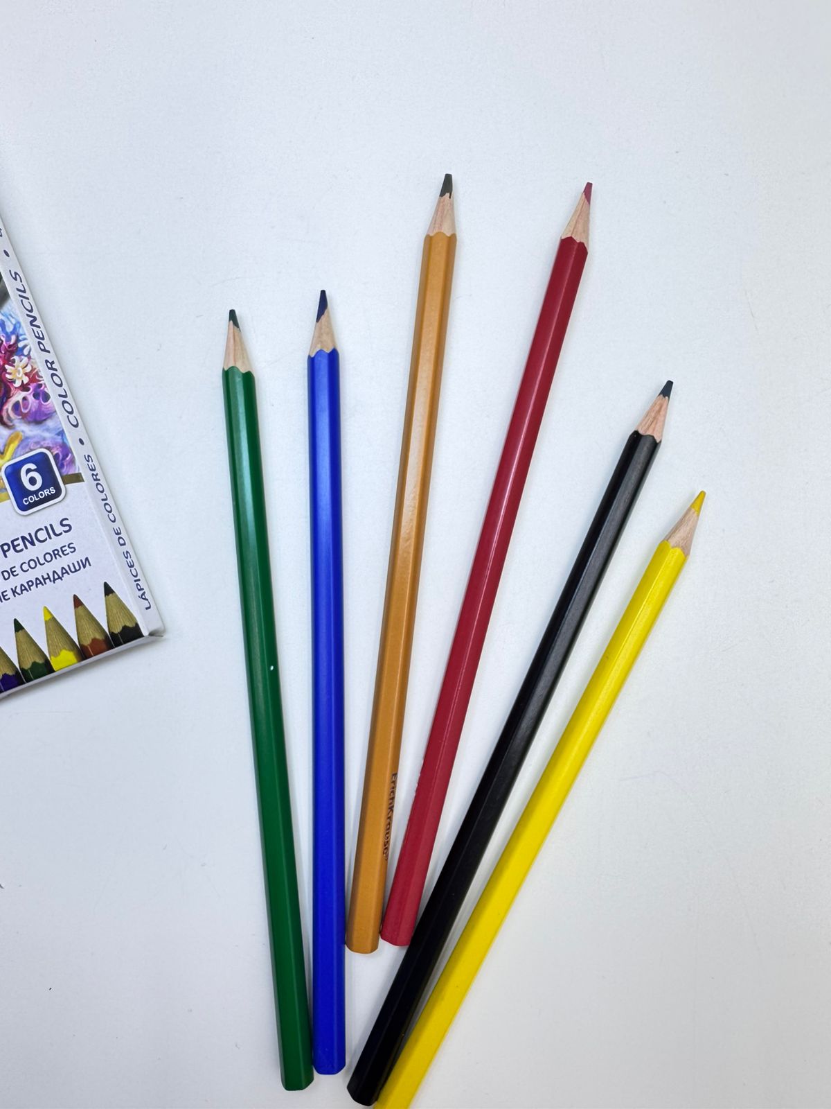 Цветные карандаши ErichKrause 6цв арт.49881 Цветные карандаши ErichKrause 6цв арт.49881