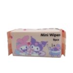 Салфетки влажные Mini Wipes Мелоди и Куроми уп 8шт арт.2016