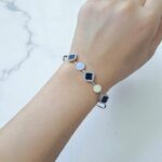 Браслет под Ван Клиф с римскими цифрами арт.tr2142 серебро