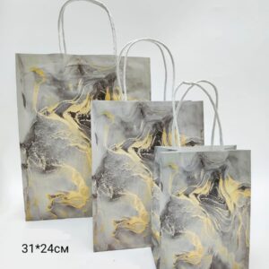 Пакет подарочный 31*24см Мрамор арт.lclp-l-912a