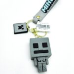 Брелок Майнкрафт 5,5см арт.tr816 Стив в доспехах