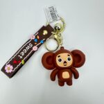 Брелок Чебурашка 5,5см арт.B15 коричневый