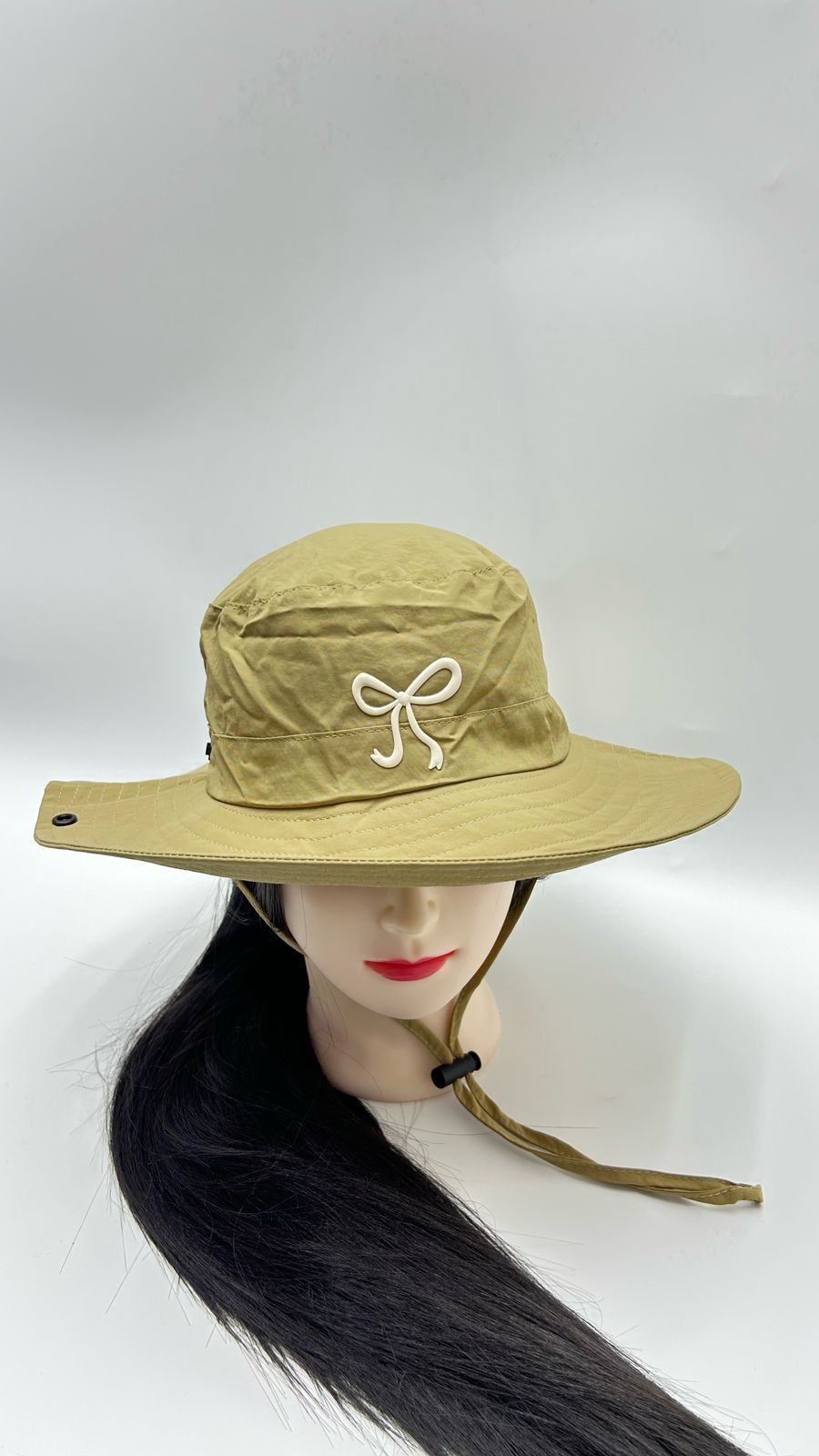 Панама с бантиком арт.tr342 темно-бежевая Панама с бантиком арт.tr342 темно-бежевая