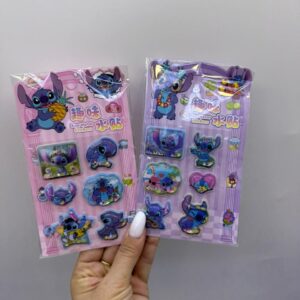 Наклейки 3D шейкер Пони/Стич арт.xq-901 300тг