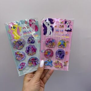 Наклейки 3D шейкер Пони/Стич арт.xq-901 300тг