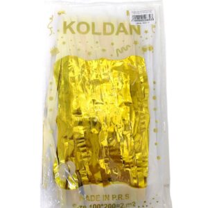 Дождик для фотозоны Koldan 2м*1м арт.tr1235 золотой