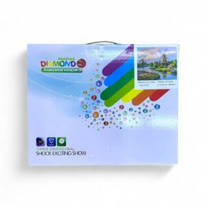 Алмазная мозайка 40*50см арт.gle77696 Пейзаж с мельницами