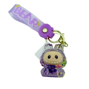 Брелок шейкер Лабубу 4,5см арт.tr1884 сиреневый