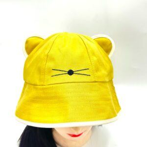 Панама с ушками арт.tr349 желтая