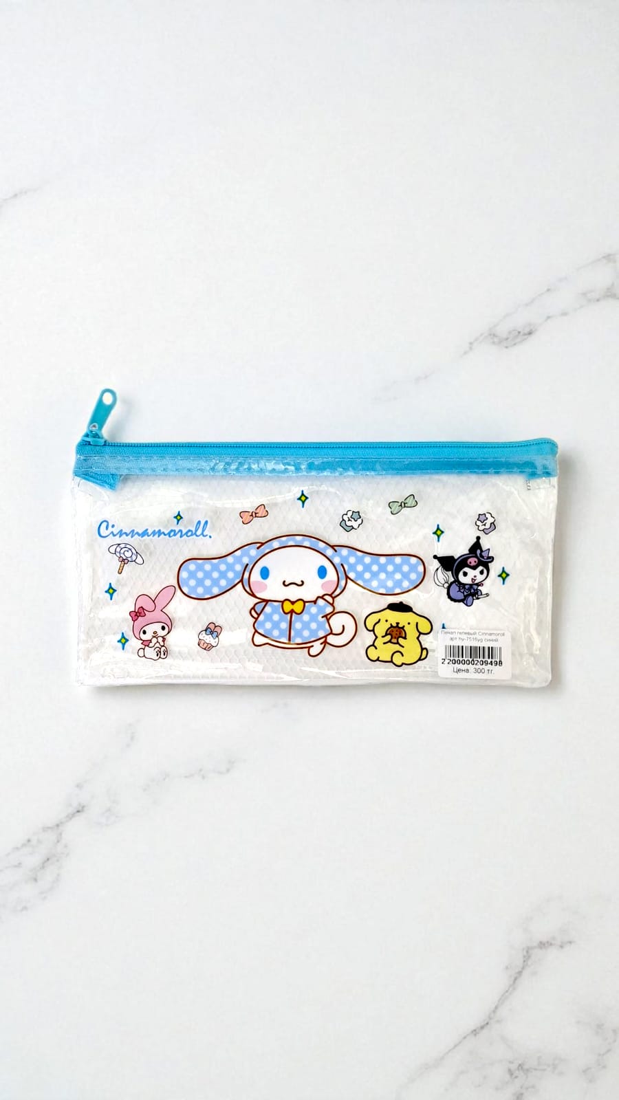 Пенал гелевый Cinnamoroll арт.hy-7516yg синий Пенал гелевый Cinnamoroll арт.hy-7516yg синий