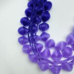 Локоны на резинке арт.b47 фиолетово-сиреневые