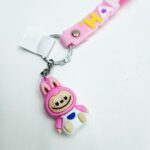 Брелок Лабубу 5см арт.tr980 в белом комбинезоне