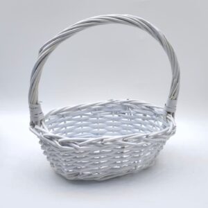 Корзина плетеная белая 27*11*20см арт.tr2807 2000тг