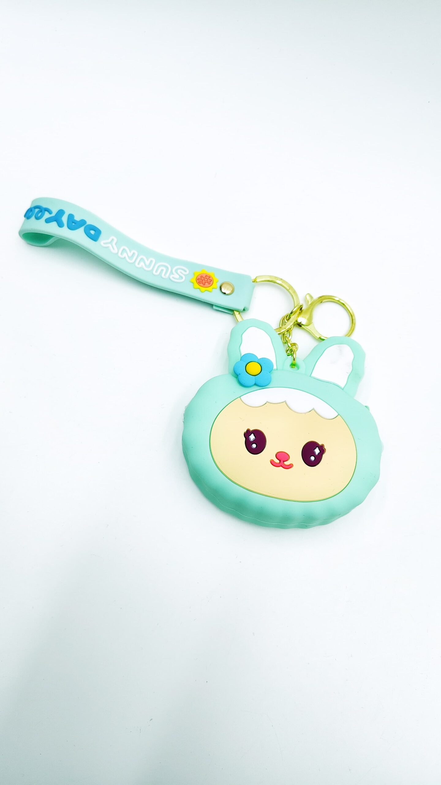 Брелок кошелек Зайка 7*8см арт.2324-2 бирюзовый Брелок кошелек Зайка 7*8см арт.2324-2 бирюзовый