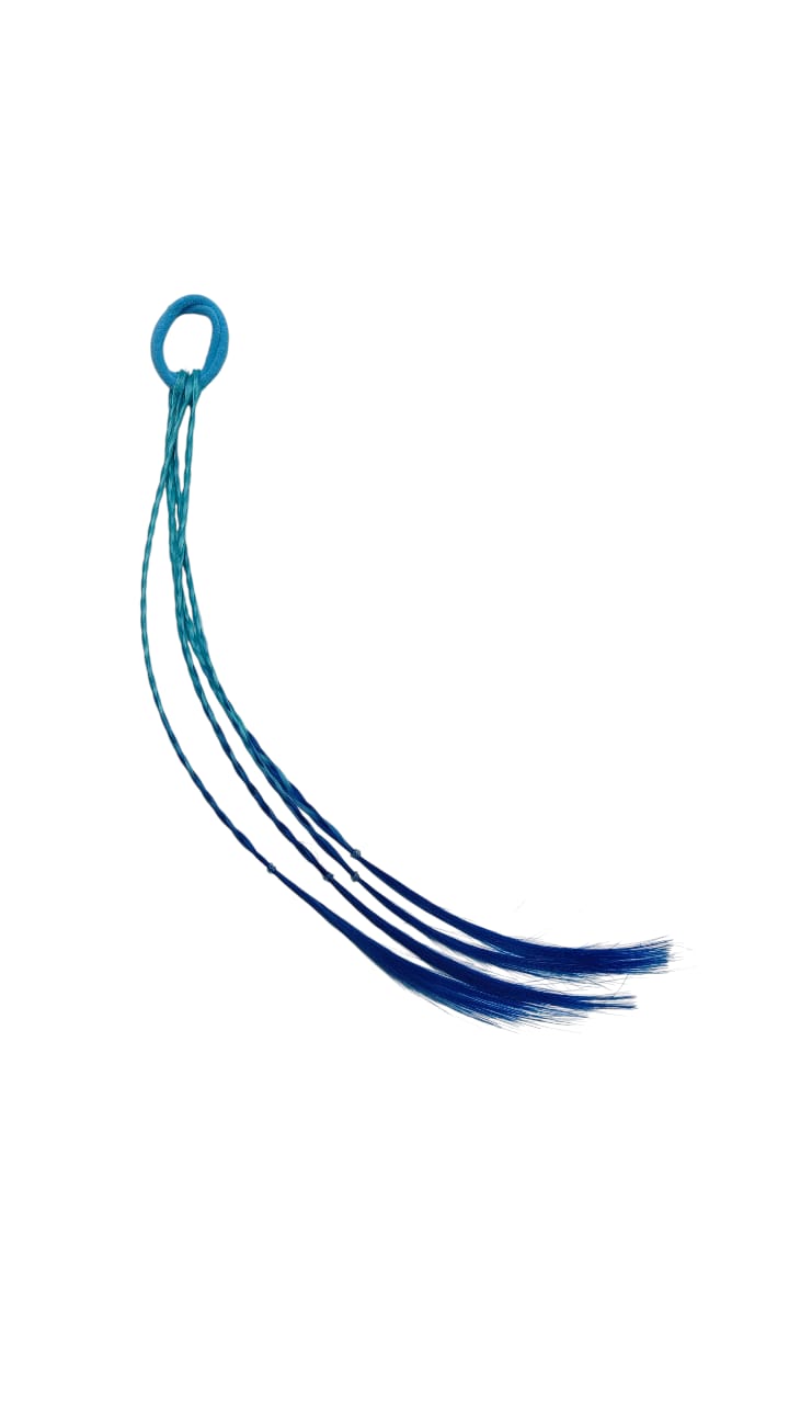 Косички на резинке 4шт арт.tr1626 голубой,синий Косички на резинке 4шт арт.tr1626 голубой,синий