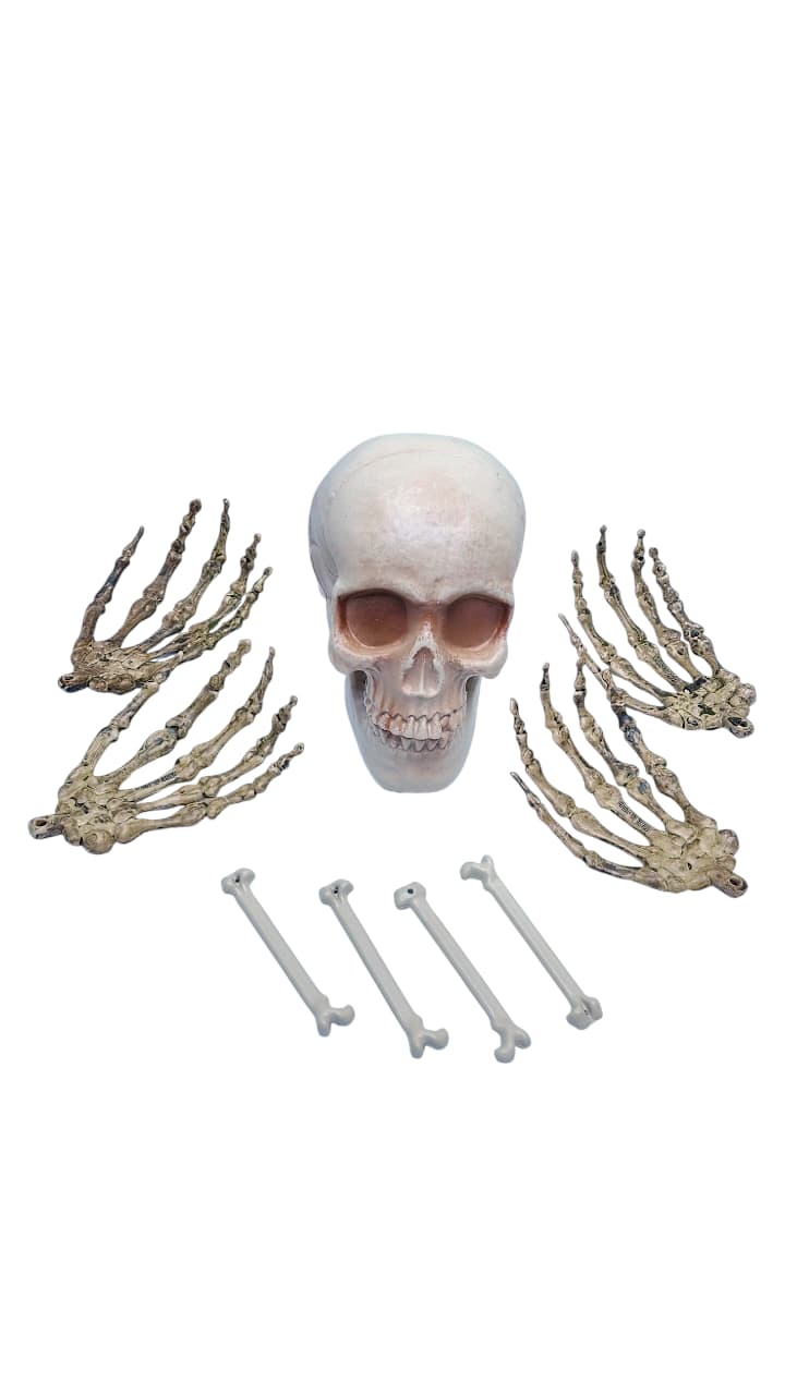 Декор Хэллоуин Череп с костями арт.tr3060 Декор Хэллоуин Череп с костями арт.tr3060