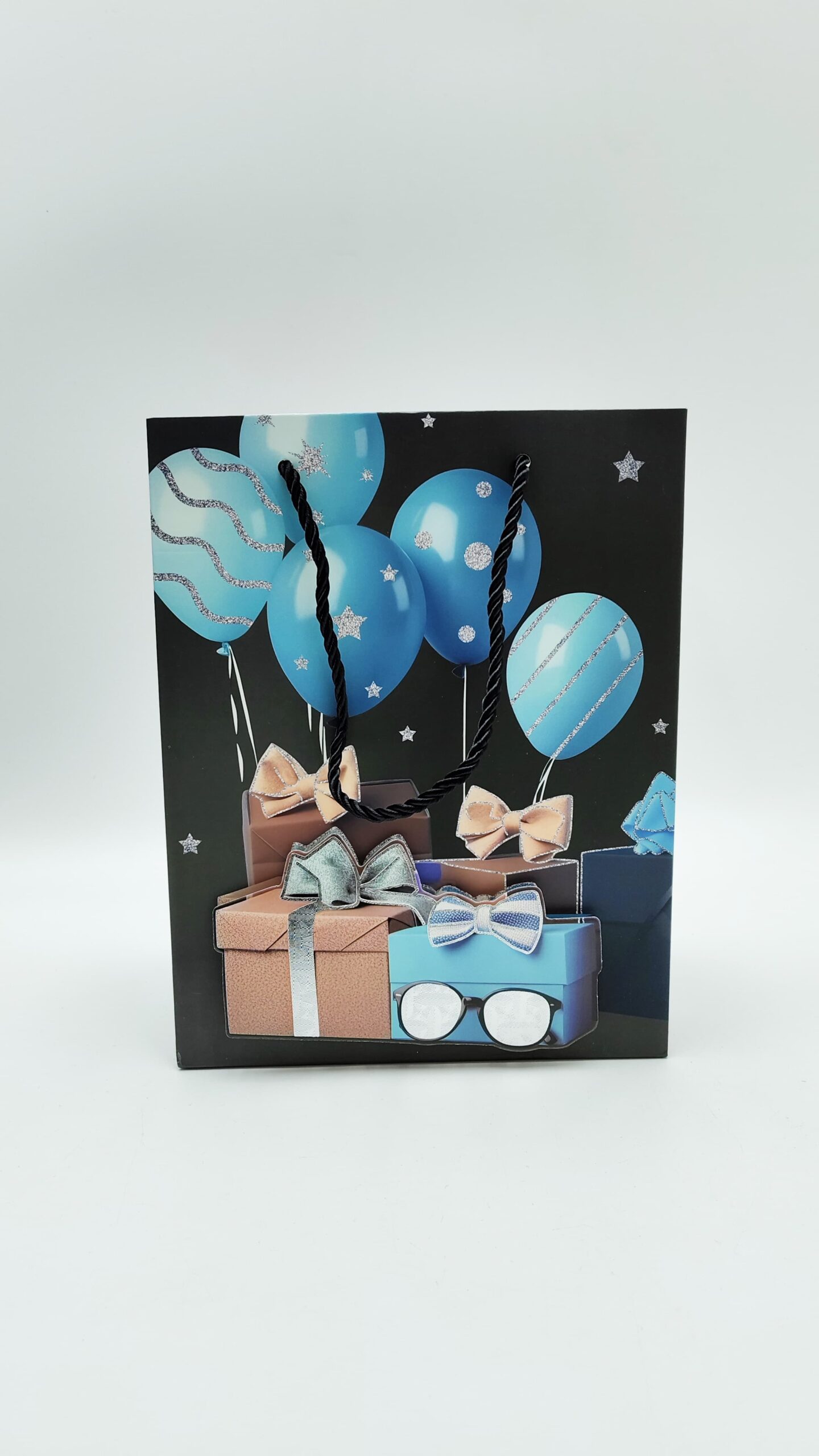 Пакет подарочный с шариками 3d 18*10*23см арт.wb-0751-4s Пакет подарочный с шариками 3d 18*10*23см арт.wb-0751-4s