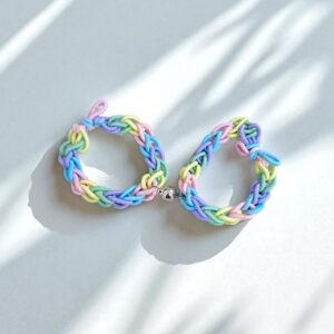 Резинки плетеные набор уп 2шт арт.tr1946 разноцветные