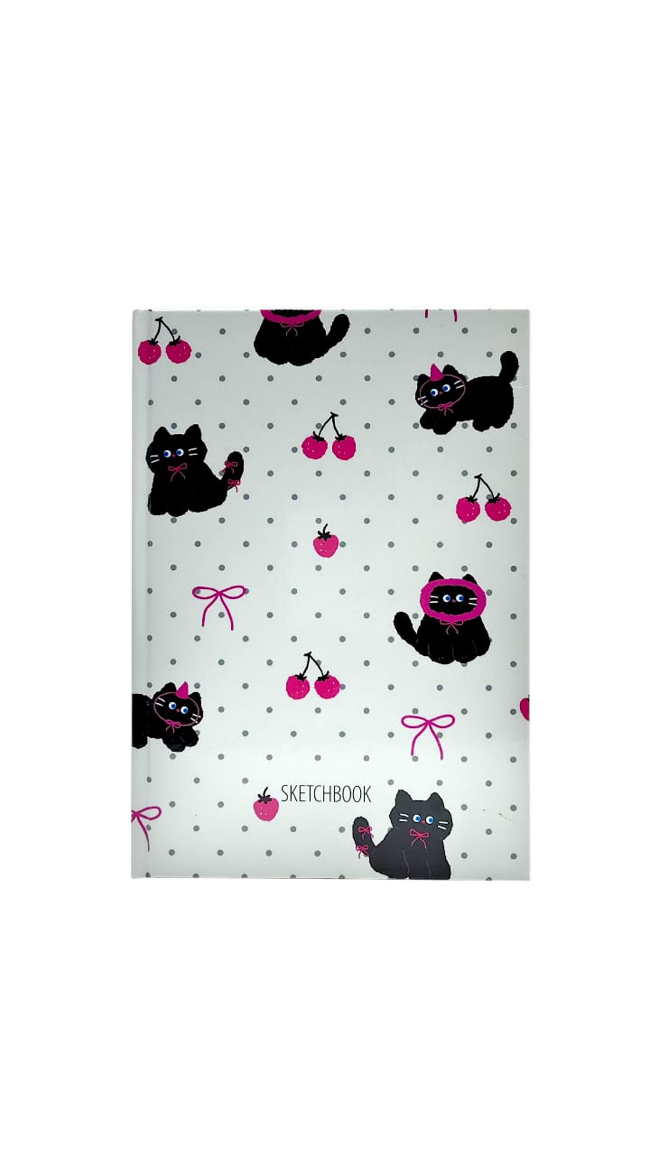 Скетчбук Qazaq Бренд в твердом переплете Бантики арт.tr314 Скетчбук Qazaq Бренд в твердом переплете Бантики арт.tr314