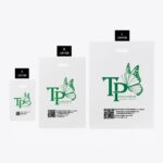 Пакет ТР с вырубной ручкой размер M