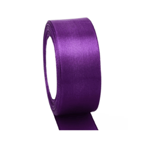 Лента атлас 4см бобина 20ярдов арт.tr656 фиолетовая