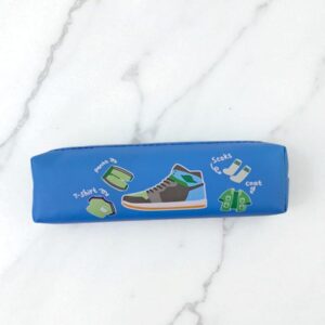 Пенал с кроссовком арт.8807 синий