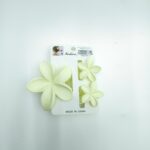 Крабик Гавайский цветок 4-8см белый уп 3шт 800тг