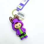 Брелок Лабубу в капюшоне 7,5см арт.tr955 сиреневый