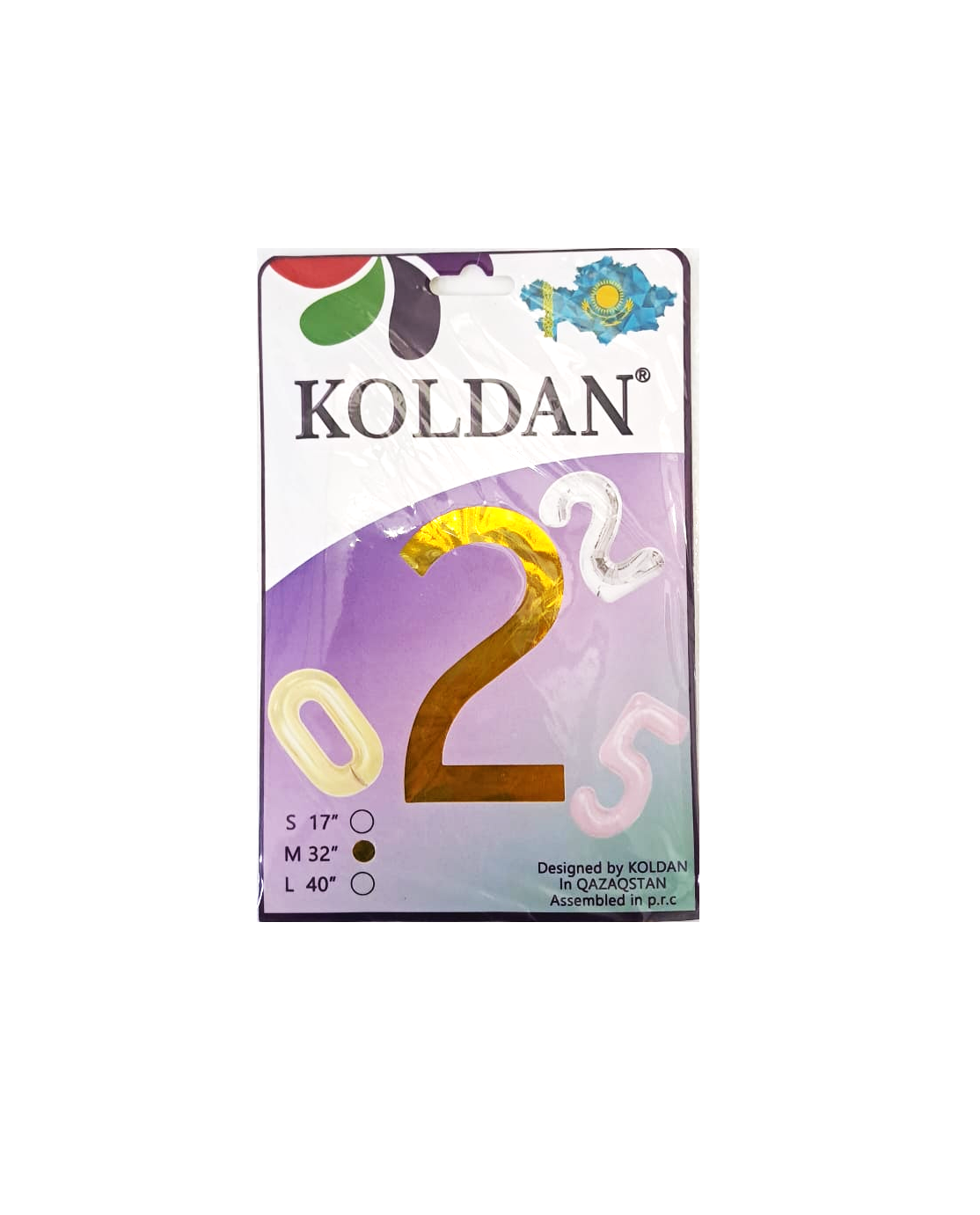 Шар фольга цифра 2 32д арт.tr1260 золотая Шар фольга цифра 2 32д арт.tr1260 золотая