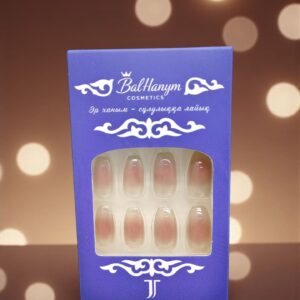 Ногти накладные Balhanym арт.tr2778 нюдовые с блеском