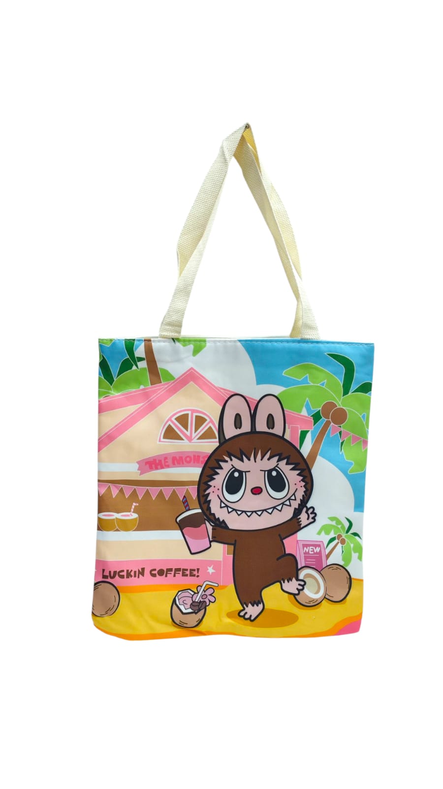 Шопер Лабубу арт.bg4 с пальмой Шопер Лабубу арт.bg4 с пальмой