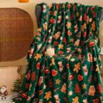 Плед новогодний 150*200см ассорти 4000тг